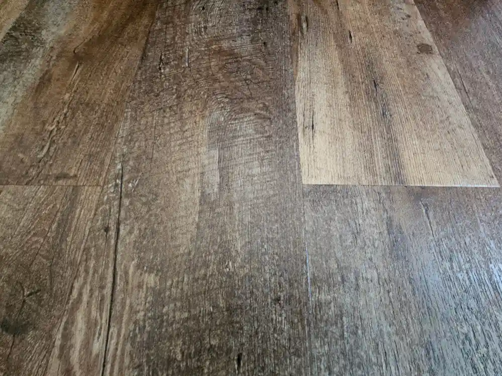 LVP flooring installation project in Knoxville, TN.